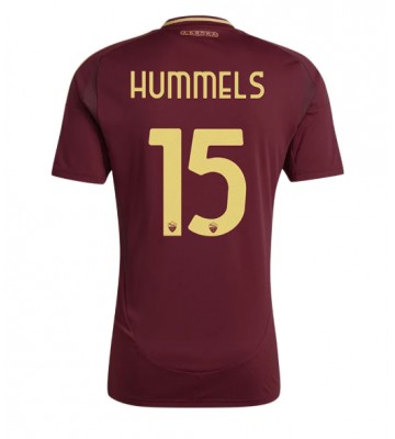 AS Roma Mats Hummels #15 Hjemmebanetrøje 2024-25 Kort ærmer